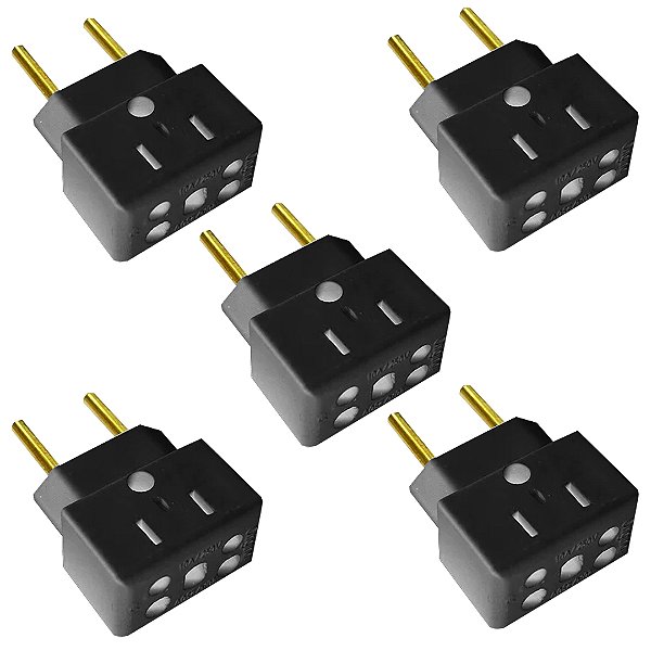 KIT 5 PINO ADAPTADOR BOB ESPONJA