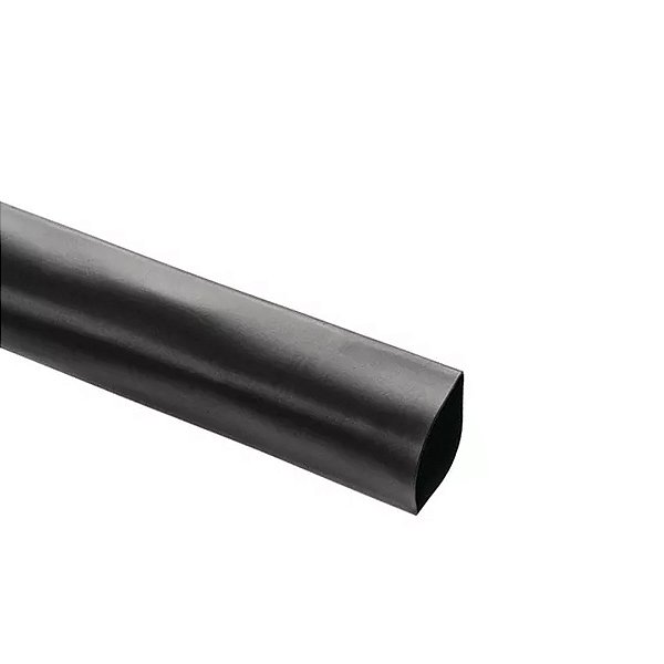 KIT 5 METROS TERMO RETRATIL 40.0MM PRETO