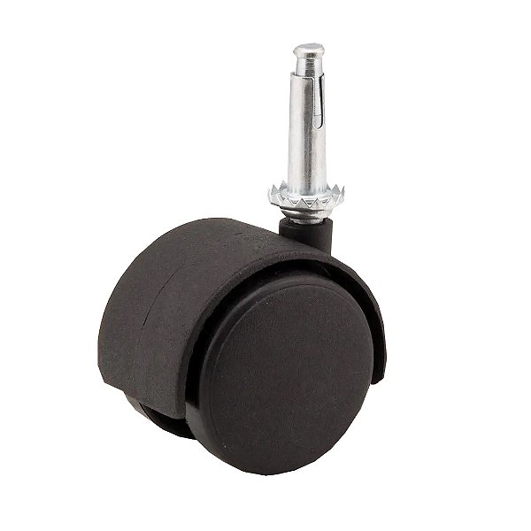 RODIZIO GIR DUPLO 50X49MM NYLON CONE VONDER