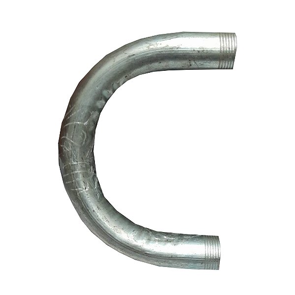 CURVA GALVANIZADA 3/4 180° C/ROSCA