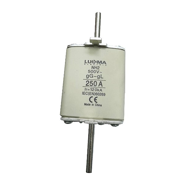 FUSIVEL LK-NH02 250A GG-GL RETARDADO LUKMA