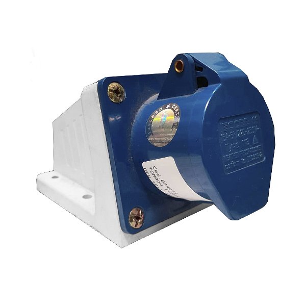 TOMADA INDUST PENDEN 2P T 16A-6H 220V AZ
