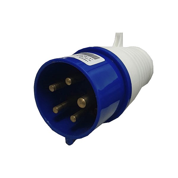 PLUG INDUSTRIAL 3P T N 16A 220V 9H AZUL STARK