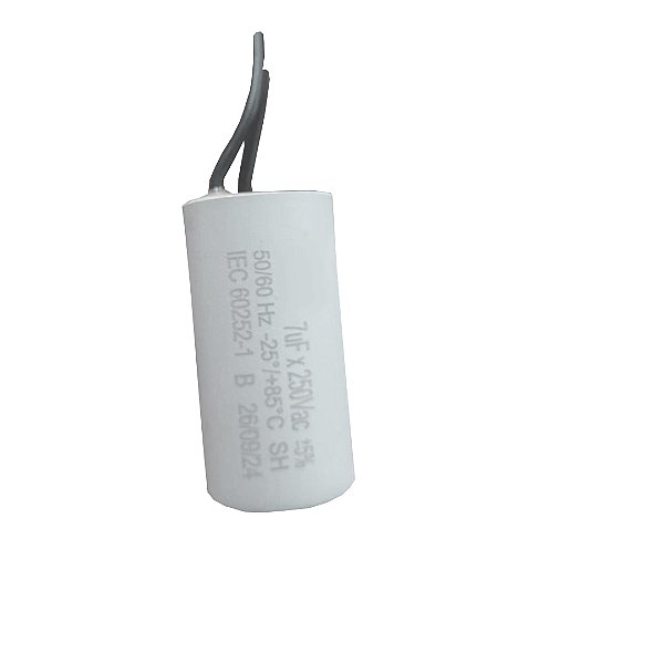 CAPACITOR 7X250V 2 FIOS METALIZADO TRI