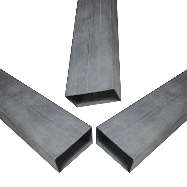 03 TUBO 2MT 50 X 30 X 0,80 X  2000 GALVANIZADO  GA