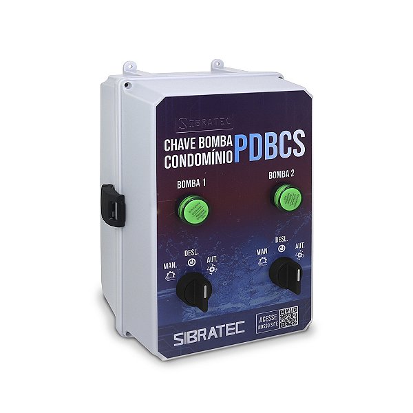 CHAVE PARTIDA BOMBA 2HP CONDOMINIO PDBCS 80 127/220V