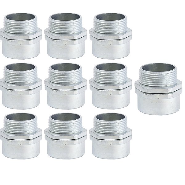 KIT 10 CONECTOR (C) 1" MACHO GIRATORIO PARA SEAL TUBO