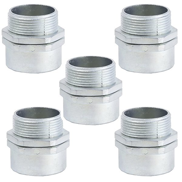 KIT 5 CONECTOR (C) 1" MACHO GIRATORIO PARA SEAL TUBO