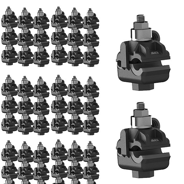 KIT ATACADO 50 CONECTOR PERFURANTE 25-150 DERIV 25 - 150 MM2