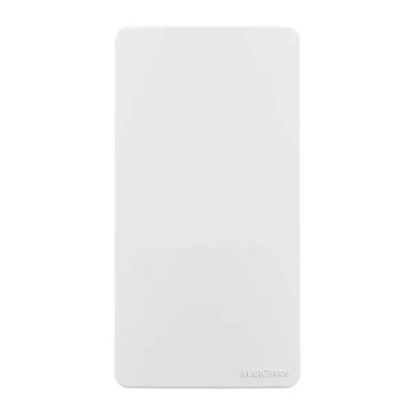 PLACA P/ CONDULETE CEGA 1" C/ SUPORTE SLEEK BRANCO