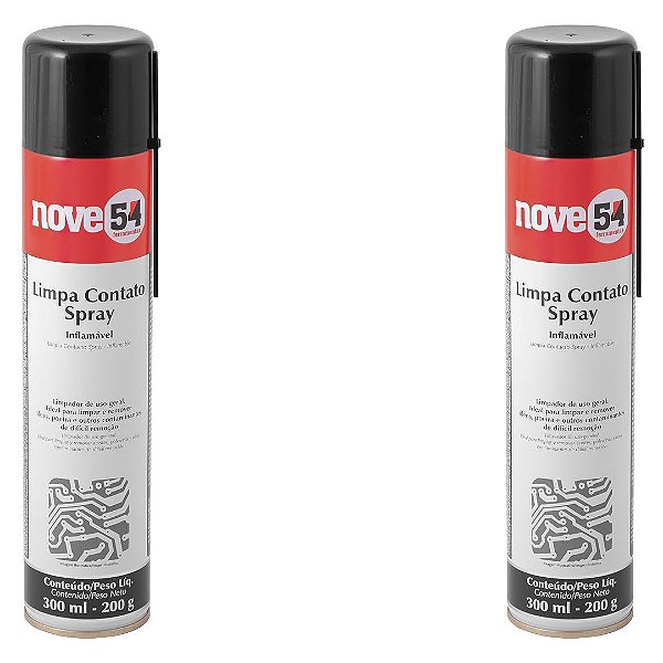 KIT 02 LIMPA CONTATO SPRAY INFL.300ML/200G  954 VONDER