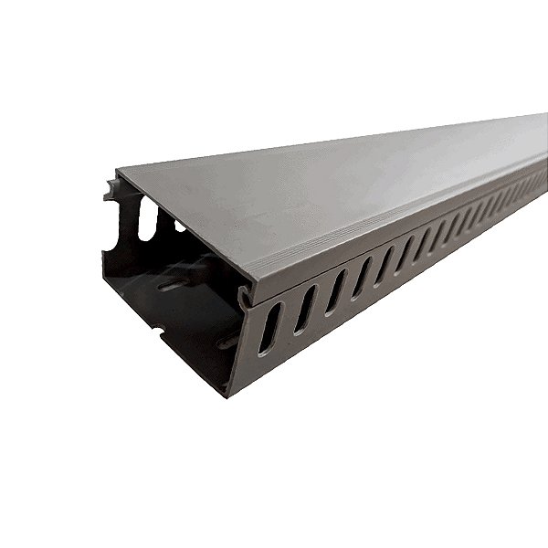 CANALETA VENTILADA CINZA 50X80 X2000MM (AxLxC) LUKMA