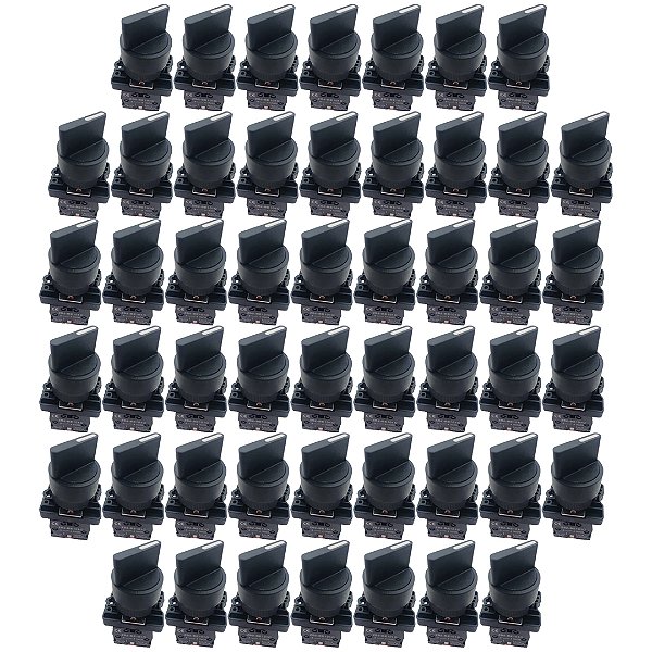 KIT ATACADO 50 CHAVES XB2-ED33 PLASTICO 3 POSICOES FIXA 2NA