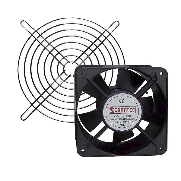 KIT GRADE METAL PROTECAO VENT 180X180 + MICROVENT 180X180