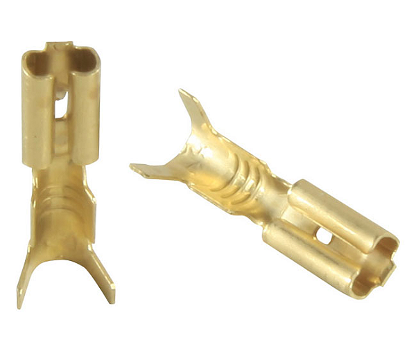 TERMINAL DE ENCAIXE FEMEA MINI DOURADO