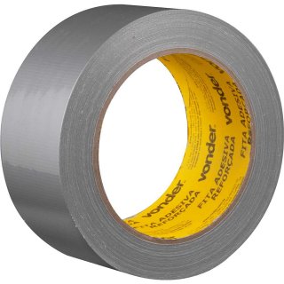 FITA ADESIVA 50MMX25M PRATA VONDER