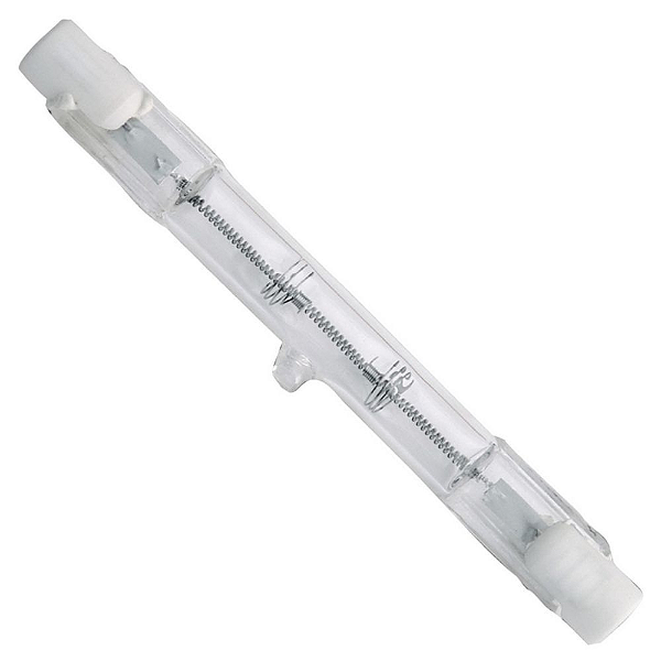 Lampada Halogena Palito 150w 127v 2800k Luz Amarela Ourolux