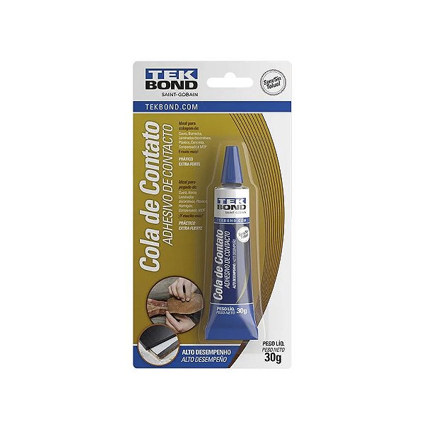 ADESIVO DE CONTATO 30G S/TOLUOL  TEKBOND