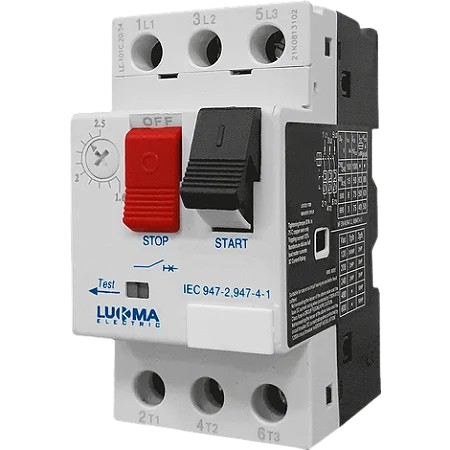 DISJUNTOR MOTOR (GV2) 1,6-2,5A LUKMA
