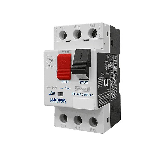 DISJUNTOR MOTOR (GV2) 9 - 14A LUKMA