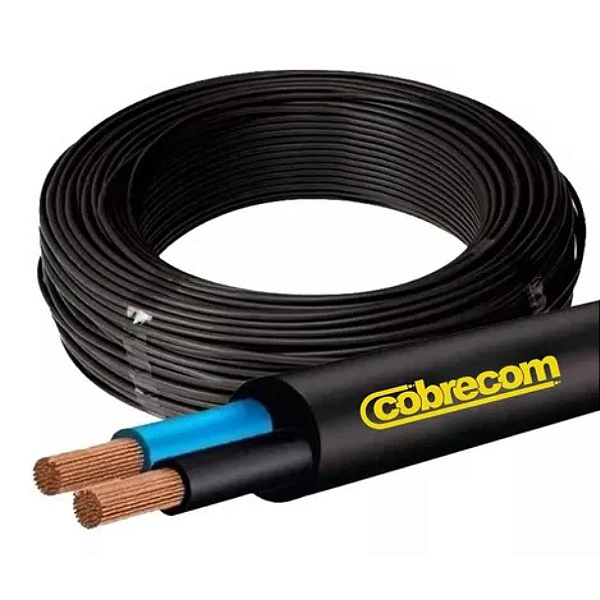 100 METROS CABO PP FLEX 2 X 1,50 MM COBRECOM