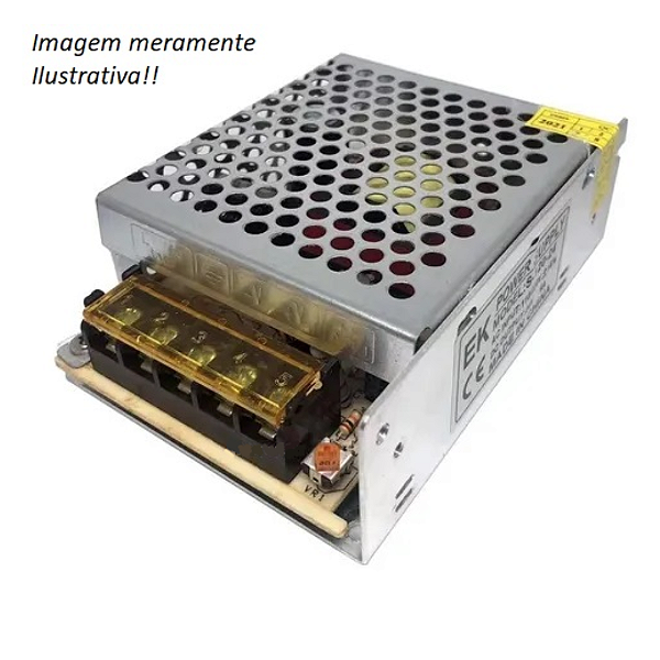 FONTE COLMEIA 24V 5A 110/220V 120W SLIN  IMP