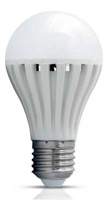 LAMPADA LED BULBO 6W 12V BR.FRIO 6500K BATERIA
