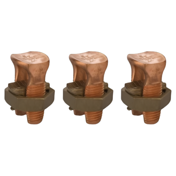 KIT 3 CONECTOR SPLIT BOLT PARAF FENDIDO 70MM