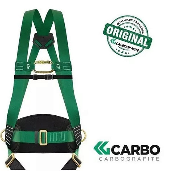 CINTO DE SEGURANCA PARAQUEDISTA CG790 CARBOGRAFITE