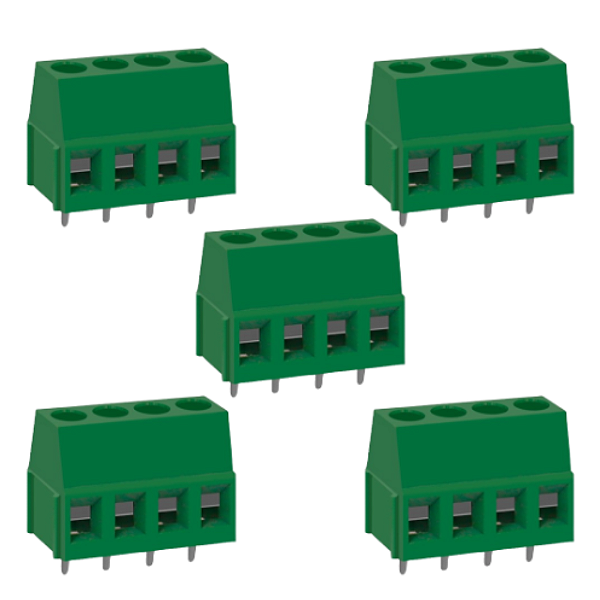 KIT 5 BORNE KRE 4 TERMINAIS 180 GRAUS SIBRATEC