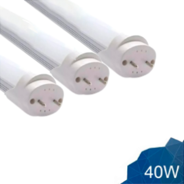 KIT 3 LAMPADA TUBULAR LED T8 40W 2,4M LIGACAO 1 LADO HO 6500K