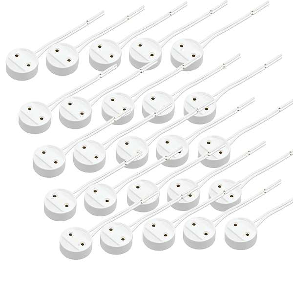 KIT 25 SOQUETE FLUOR LAMP TUBULAR T8  C/ RABICHO
