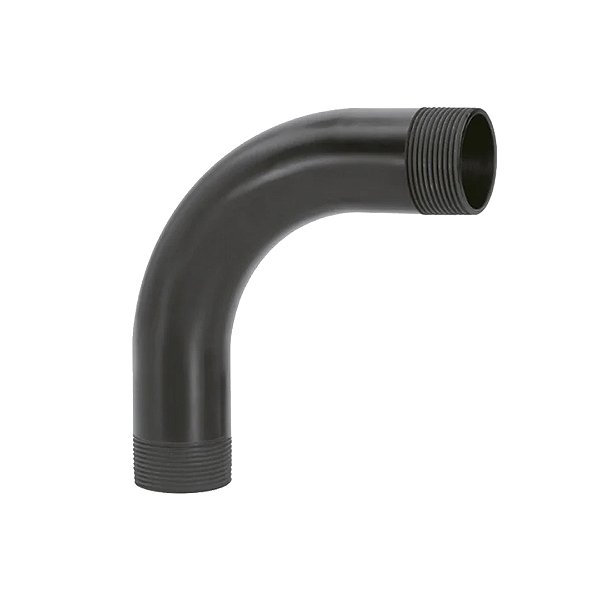 CURVA 2" 90 DE PVC ROSCA PRETA