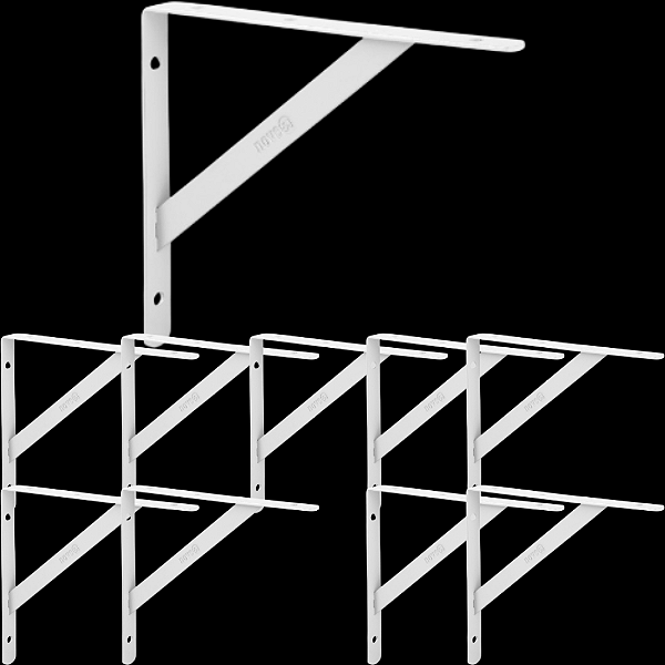 KIT 10 CANTONEIRA BRANCA 20CM 954 VONDER