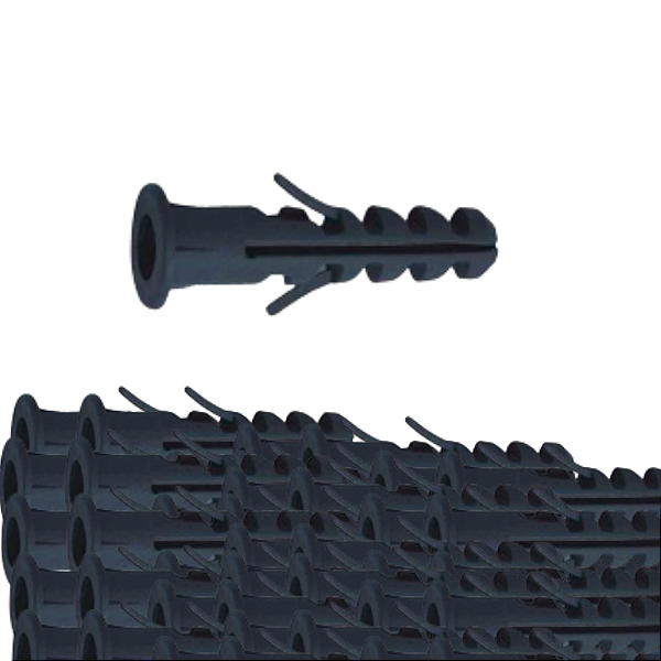KIT 500 BUCHA DE PLASTICO N°12 C/ ANEL