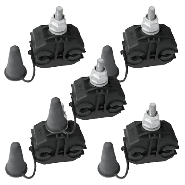 KIT 5 CONECTOR PERFURANTE 70A240MM DERIVAÇÃO 70A240MM INCESA