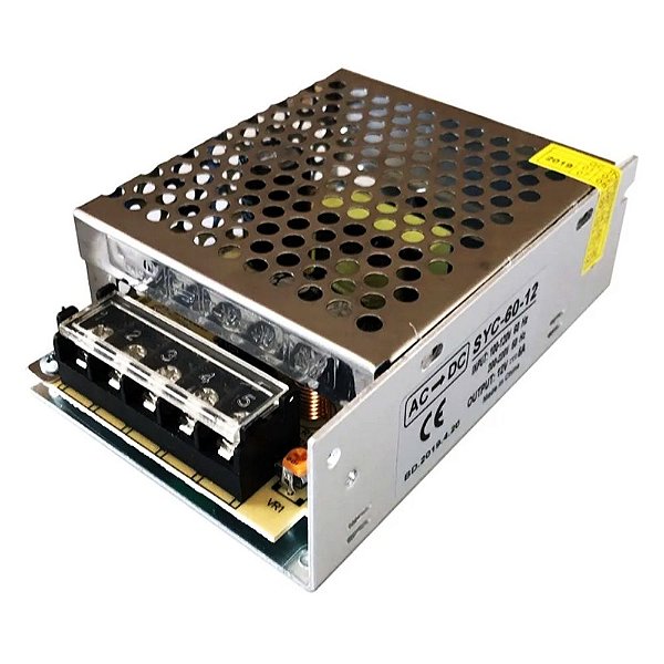 FONTE COLMEIA 12V 5A 110/220V 60W TWG