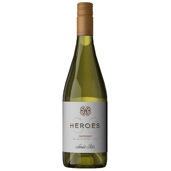 Vinho Chileno Heroes Chardonnay 750ml ****