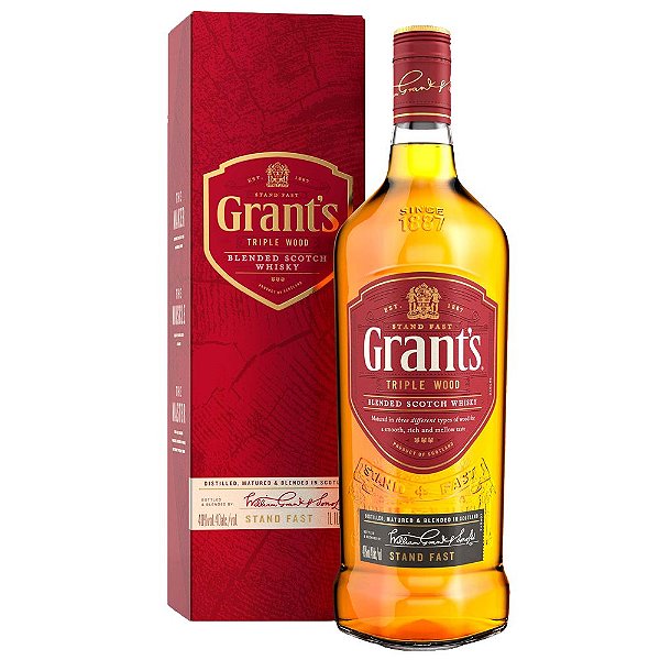 Whisky Grant's Triple Wood 1 Litro