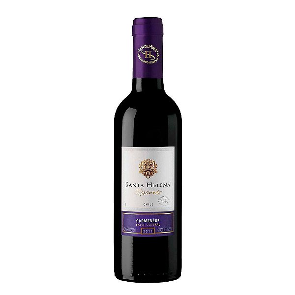 Vinho Chileno Santa Helena Carmenere 375ml (Meia Garrafa)