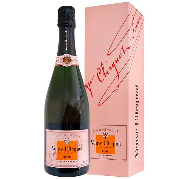 Champagne Francesa Veuve Clicquot Brut Rosé 750ml