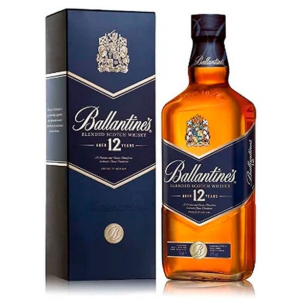 Whisky Ballantine's 12 anos 750ml