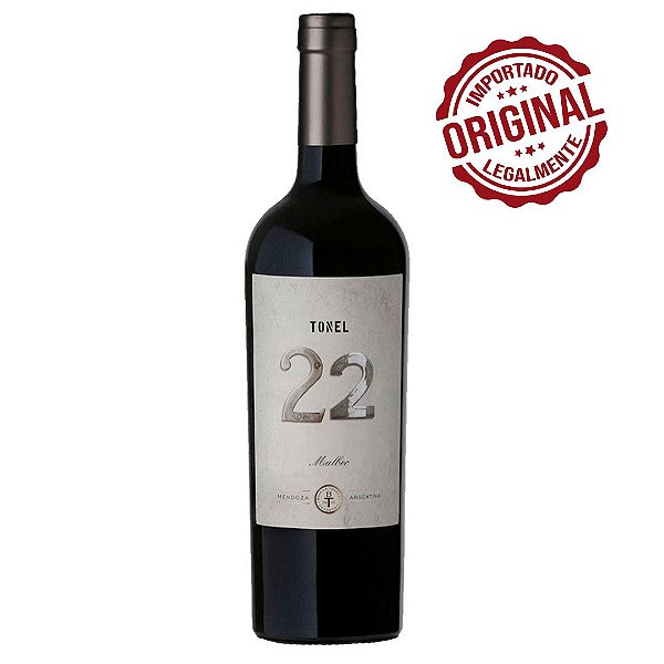 Vinho Argentino Tonel 22 Malbec 750ml