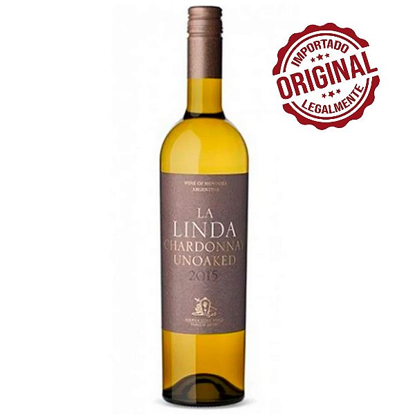 Vinho Argentino La Linda Chardonnay 750ml