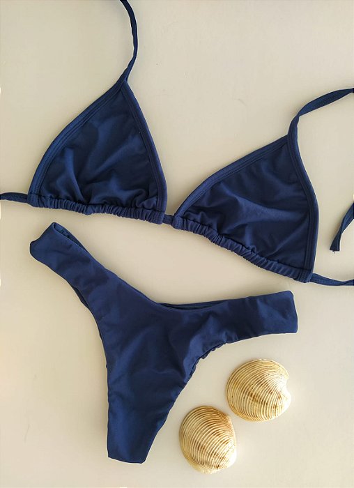 Biquíni Conjunto Cortininha Asa Delta