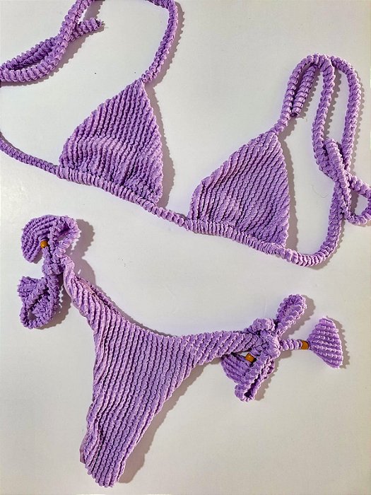 Conjunto Biquíni Cortininha Pom Pom