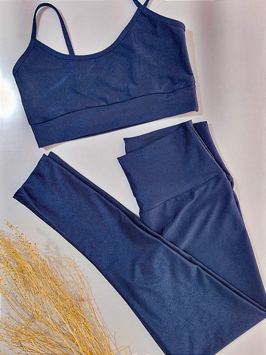 Conjunto Fitness Raio de Aurora com Compressão