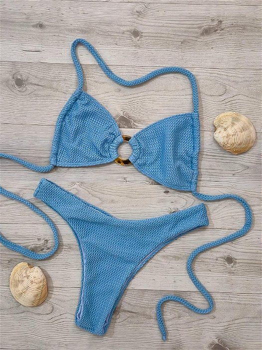 Biquíni Conjunto Fivela Meia Taça