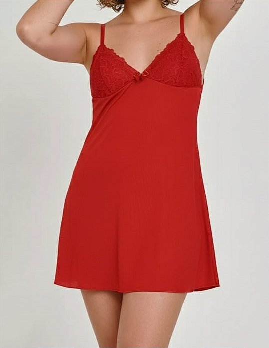 Camisola Canelada Vermelha