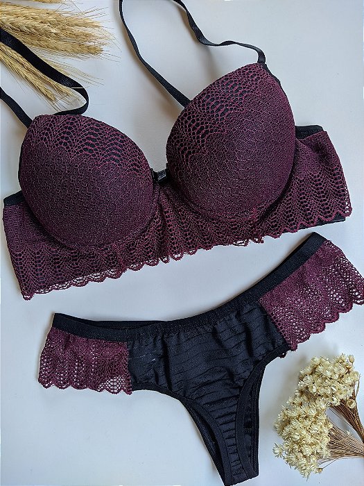 Conjunto Lingerie Margarida